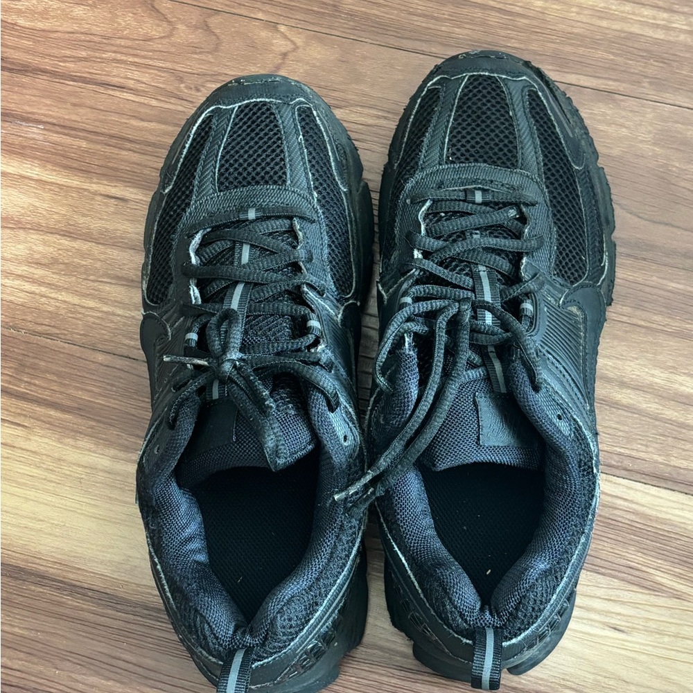 Black Athletic Sneakers - Pair